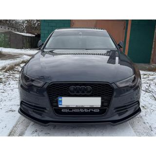 Frontlippe DPT V-2 (für S-Line, 2011-2015) (schwarz glänzend)
