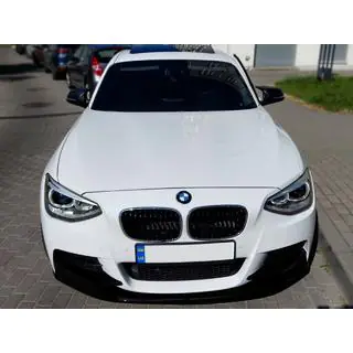 Frontlippe DPT V-1 (für M Performance, Schwarz Glanz, 2 Stück)