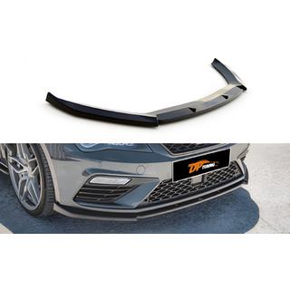 Front Lip Spoiler DPT (2017-2020, Schwarz Glanz)