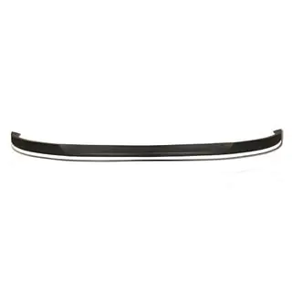 Universelle Frontlippe DPT White (ABS, Schwarz Glanz)