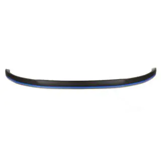 Universelle Frontlippe DPT Blue (ABS, Schwarz Glanz)