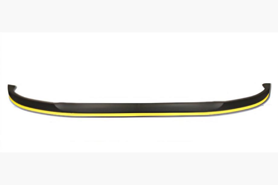Universelle Frontlippe DPT Yellow (ABS, Schwarz Glanz) Foto 1