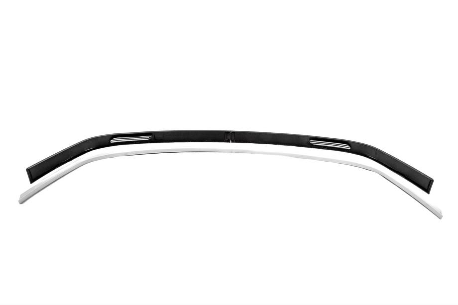 Universelle Frontlippe DPT White V-1 (ABS, Schwarz Glanz) Foto 6