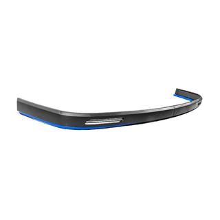 Universelle Frontlippe DPT Blue V-1 (ABS, Schwarz Glanz) Foto 3