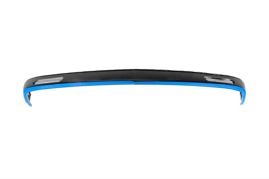 Universelle Frontlippe DPT Blue V-1 (ABS, Schwarz Glanz) Foto 2