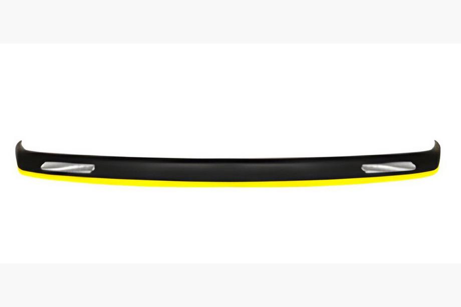Universelle Frontlippe DPT Yellow V-1 (ABS, Schwarz Glanz) Foto 1