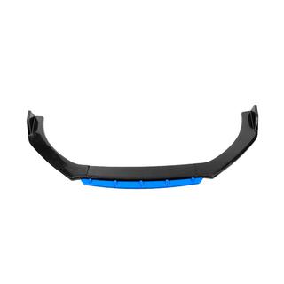 Universelle Frontlippe DPT Blue V-2 (ABS, Schwarz Glanz) Foto 1