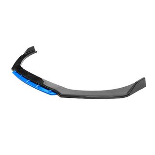 Universelle Frontlippe DPT Blue V-2 (ABS, Schwarz Glanz) Foto 3