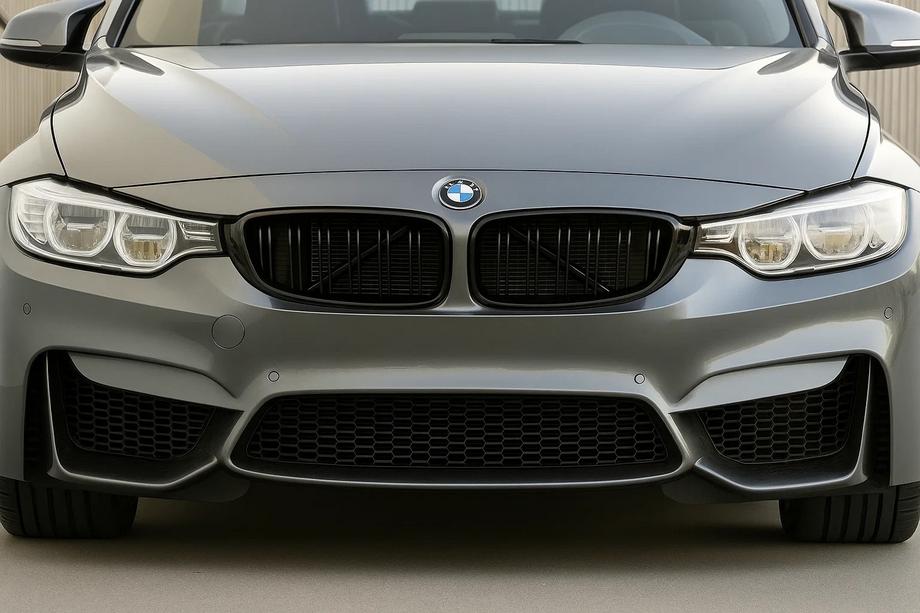 BMW 3 Series F30/F31 2012-2019 Nieren M-Look (Schwarz Glanz) Foto 1