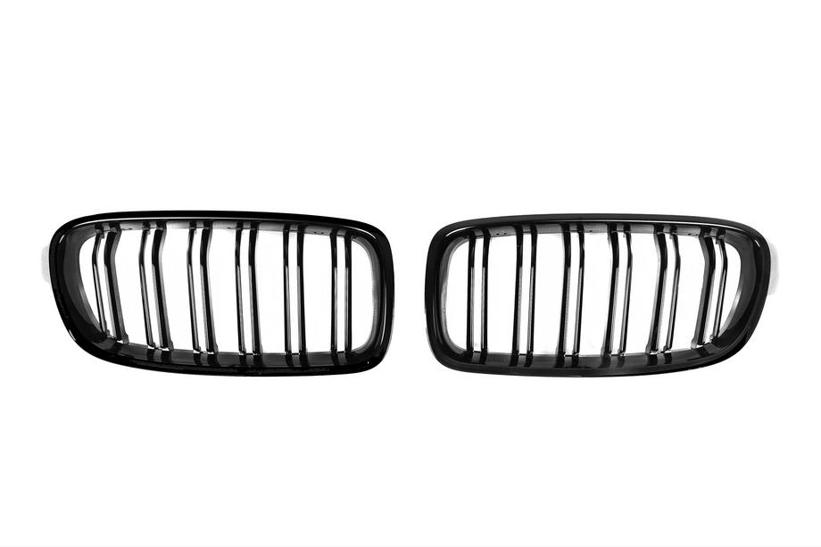 BMW 3 Series F30/F31 2012-2019 Nieren M-Look (Schwarz Glanz) Foto 3