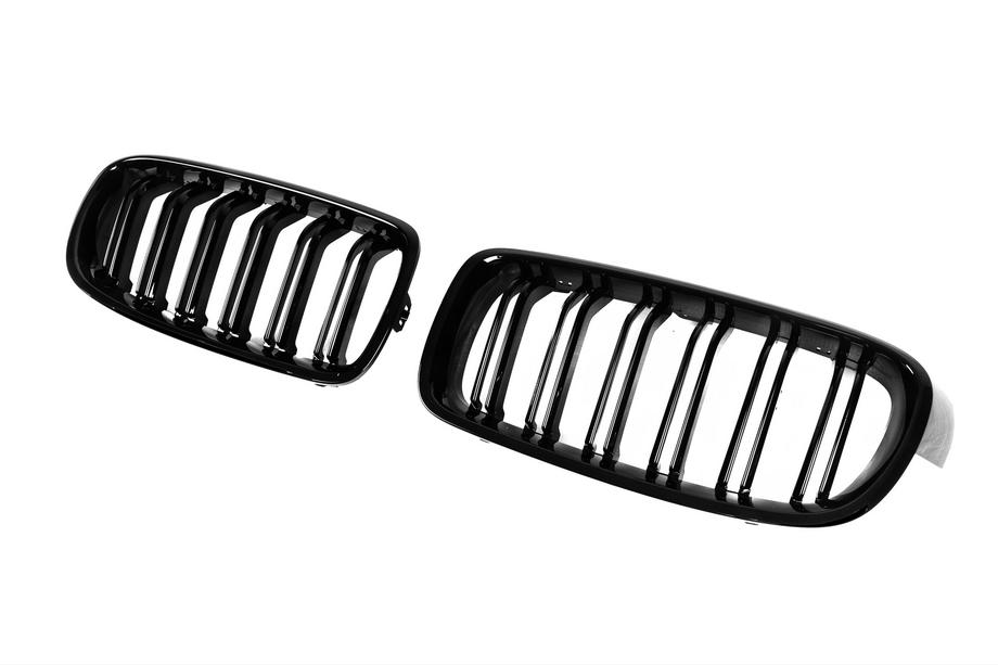BMW 3 Series F30/F31 2012-2019 Nieren M-Look (Schwarz Glanz) Foto 4
