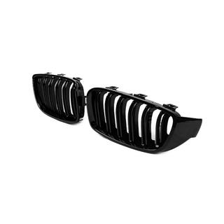 Nieren M-Look (Schwarz Glanz) BMW 4 Series F32/F33/F36 2012-2020 Foto 4