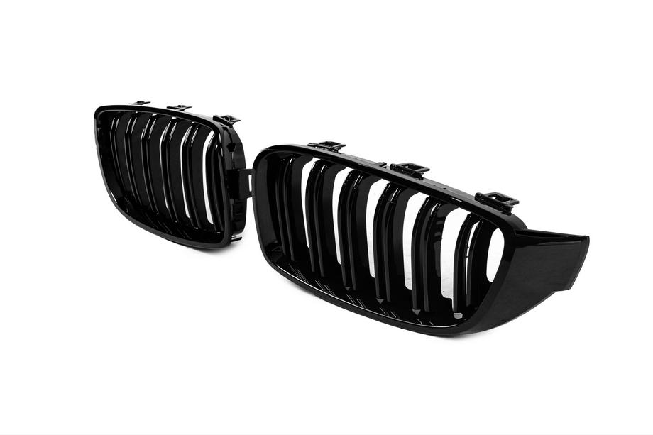BMW 4 Series F32/F33/F36 2012-2020 Nieren M-Look (Schwarz Glanz) Foto 4