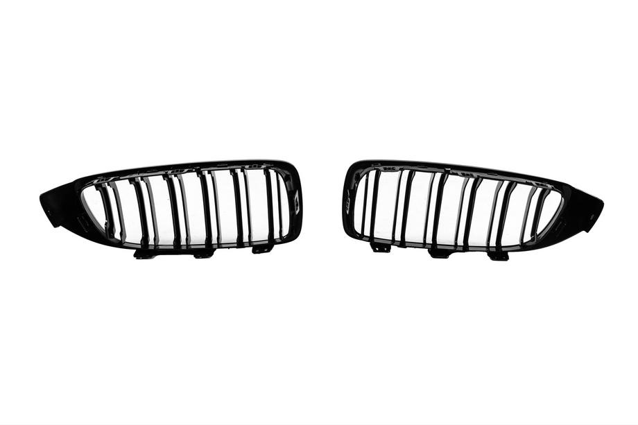 BMW 4 Series F32/F33/F36 2012-2020 Nieren M-Look (Schwarz Glanz) Foto 6