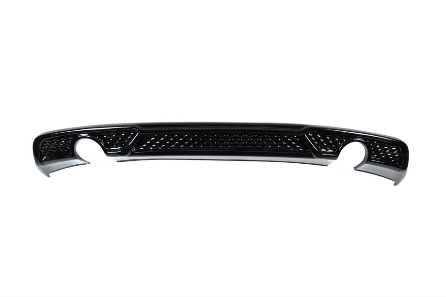 Audi A3 2012-2020 Heckdiffusor DPT (2017-2020, Limousine, Schwarz Hochglanz) Image