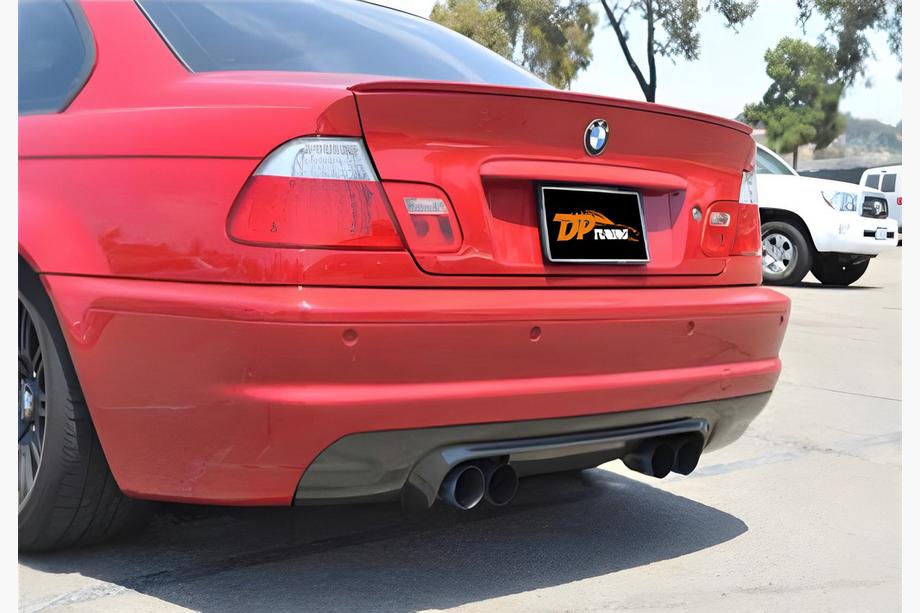 BMW 3 Series E46 1998-2006 Heckdiffusor DPT (2001-2006, Schwarz Glanz) Foto 1