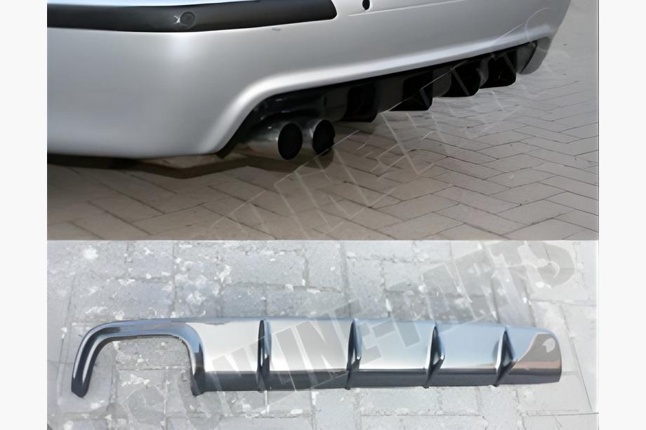 BMW 5 Series E39 1996-2003 Heckdiffusor DPT (für M-Technic, Schwarz Glanz) Foto 1