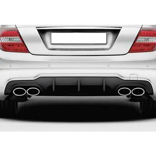 Heckdiffusor DPT (2011-2014, für AMG SD, Schwarz Glanz) Foto 1