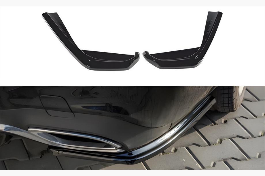 Mercedes E-class W213 2016-2023 Heckdiffusor FLAP DPT (Schwarz Glanz) Foto 6