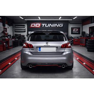 Heckdiffusor DPT (HB, Schwarz Glanz) Peugeot 308 2014-2021 Foto 1