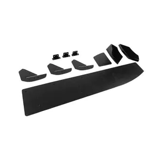 Heckdiffusor DPT V-1 (schwarz matt) Foto 3