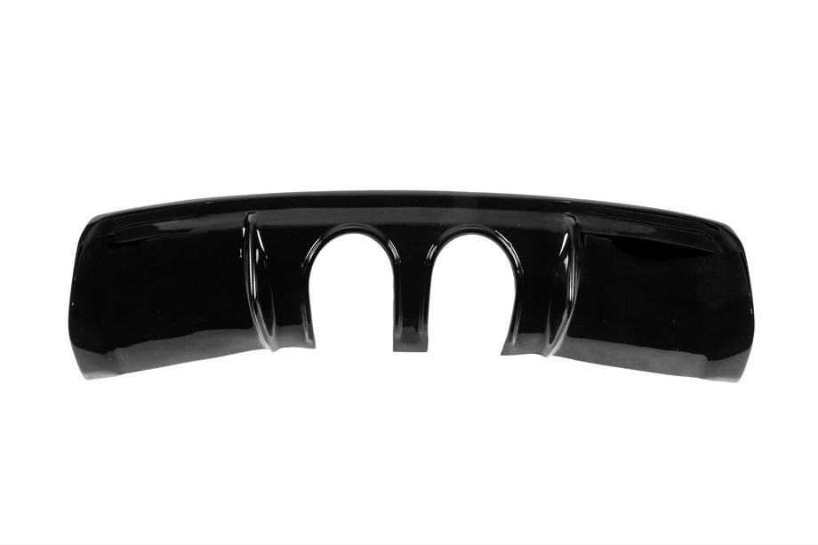 Seat Leon 2005-2012 Heckdiffusor DPT V-2 (2009-2012, Schwarz Glanz) Foto 4