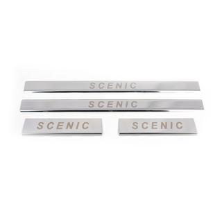 Einstiegsleisten Carmos (4 Stk, Edelstahl) Renault Scenic/Grand 2003-2009 Foto 1