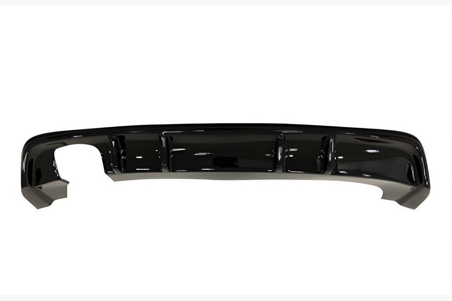 Seat Leon 2013-2020 Heckdiffusor DPT V-5 (2013-2016, Schwarz Glanz) Foto 1