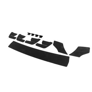 Heckdiffusor DPT V-2 (für GTI, 2017-2019, Schwarz Matt) Foto 4