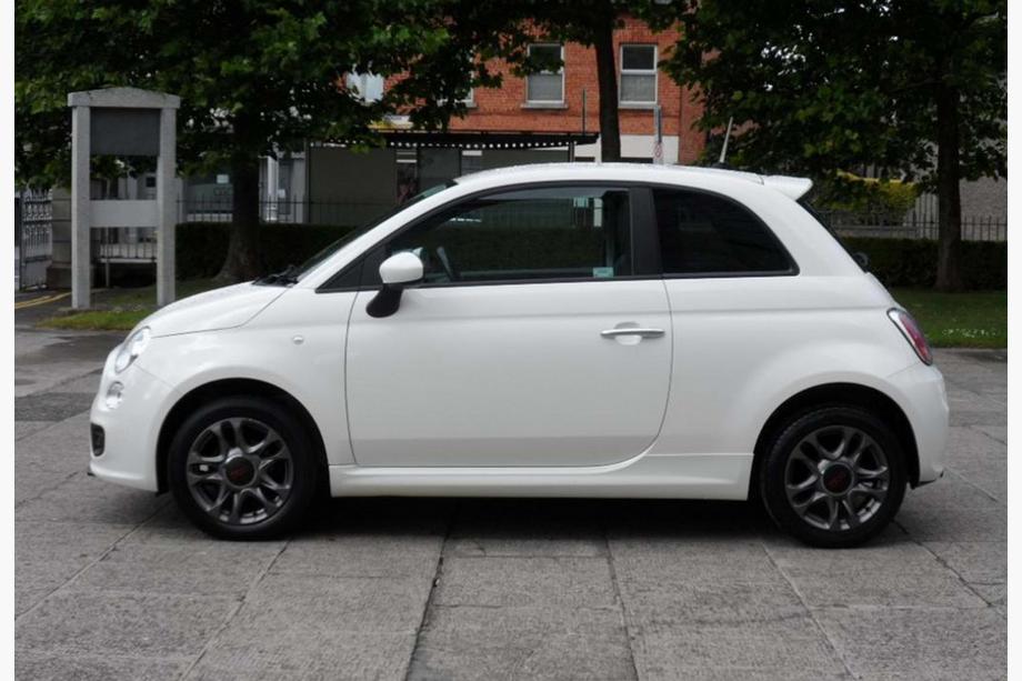 Fiat 500/500L 2013-2022 Seitenschweller DPT (Schwarz Glanz) Foto 1
