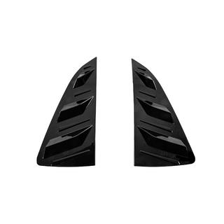 Fensterabdeckungen hinten DPT (Schwarz Glanz, 2Stk) Volkswagen Polo 2010-2017 Foto 2
