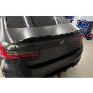 PSM-Style Heckspoiler (für G20/G80, Schwarz Glanz) Foto 2