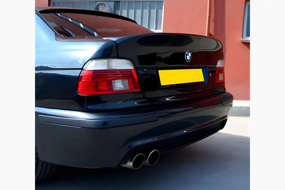 BMW 5 Series E39 1996-2003 DPT Heckspoiler (Schwarz Glanz) Image