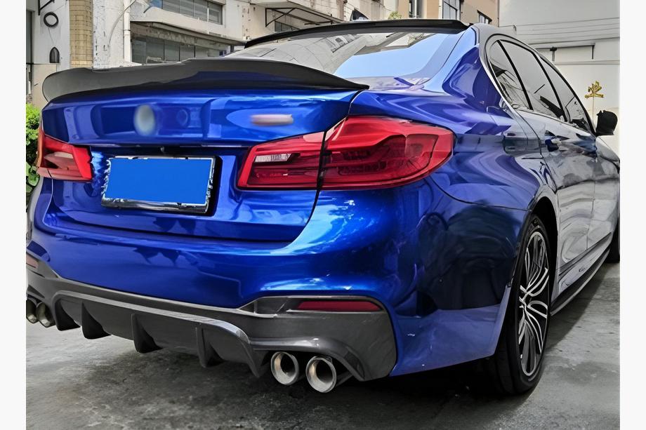 BMW 5er G30/G31 2017–2023 PSM-Style Heckspoiler (Schwarz Glanz) Foto 1