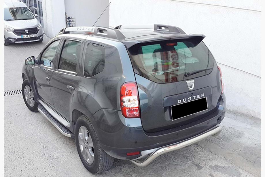 Dacia Duster 2008-2018 DPT Heckspoiler (Schwarz Glanz) Image