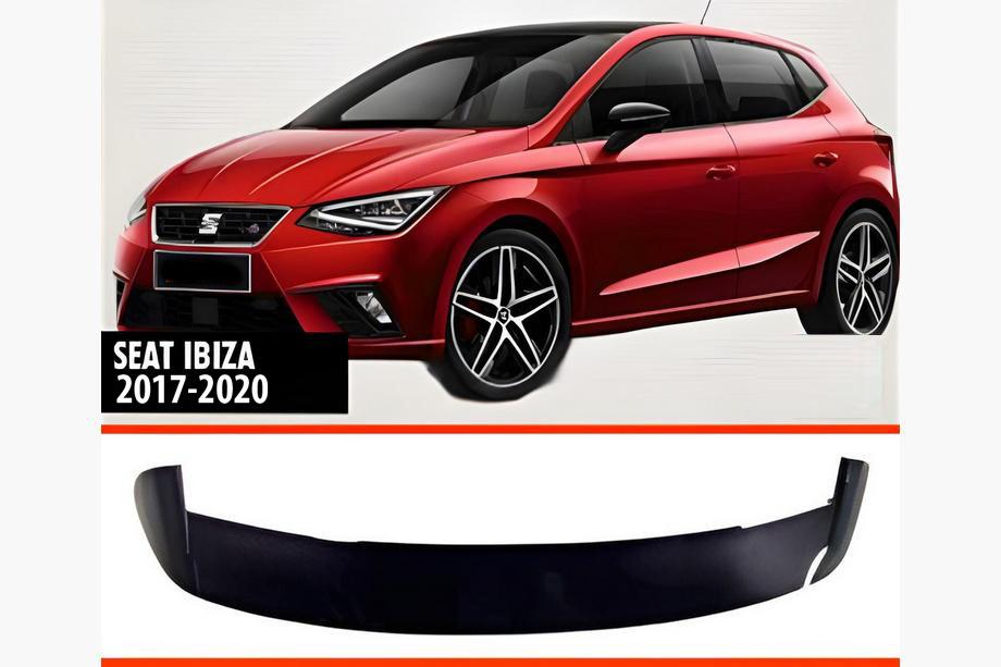 Seat Ibiza 2017- Heckspoiler DPT (2017-2020, Schwarz Glanz) Image