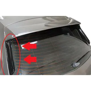 Spoiler Flap DPT (2Stk, Schwarz Glanz)