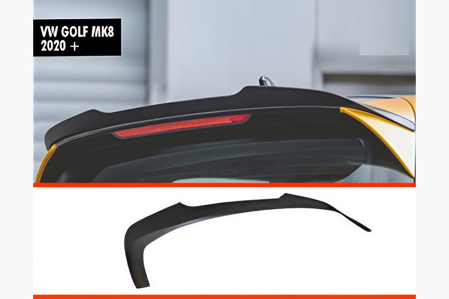 Volkswagen Golf 8 2019- Spoiler DPT V-4 (HB, Schwarz Glanz) Foto 1