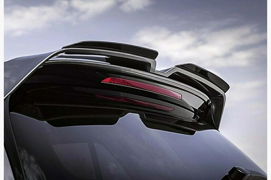 Volkswagen Polo 2010-2017 Spoiler DPT V-4 (HB, Schwarz Glanz) Foto 1