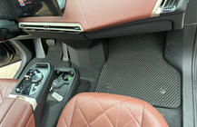 BMW iX (I20) 2022- EVA Fußmatten V-1 (Schwarz) Foto 4