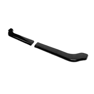 Heck Flaps Aufsätze DPT (Schwarz Glanz) Foto 3
