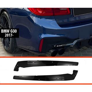 DPT Heck-FLAP-Aufsätze (für M-Sport/M5 F90, Schwarz Hochglanz) BMW 5er G30/G31 2017–2023 Foto 1