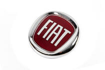 Fiat Emblem (Rot, mit Stiftbefestigung) 95 mm Foto 2