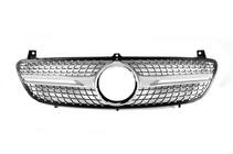 Mercedes Vito W639 2004-2014 Frontgrill Diamond Silber (2004-2010) Foto 3