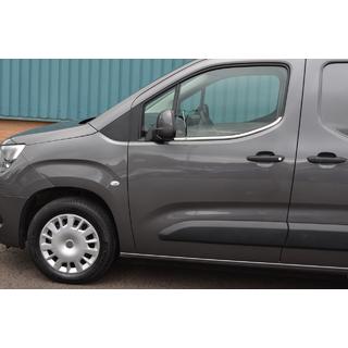 Fensterzierleisten Omsa Line (2 Stk, Edelstahl) Toyota Proace City 2016- Foto 4