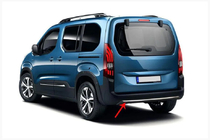 Citroen Berlingo/Multispace 2018- Heckstoßstangenleiste Omsa Line Foto 2