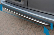 Opel Combo 2019- Heckstoßstangenleiste Omsa Line Foto 1