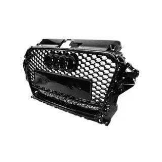 Frontgrill RS-Style mit Quattro Schriftzug (2012-2016, schwarz) Audi A3 2012-2020 Foto 2
