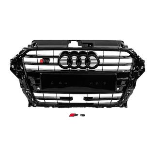Frontgrill S-Style (2012-2016, schwarz) Audi A3 2012-2020 Foto 1