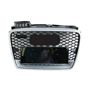 Frontgrill RS-Style V-1 (schwarz mit Chrom) Audi A4 B7 2004-2008